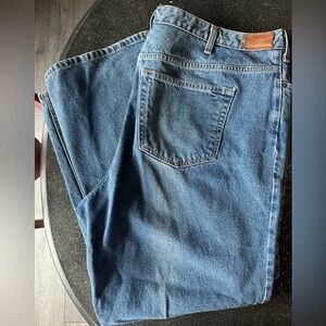 Land’s End ladies Classic Blue Denim Jeans size 22